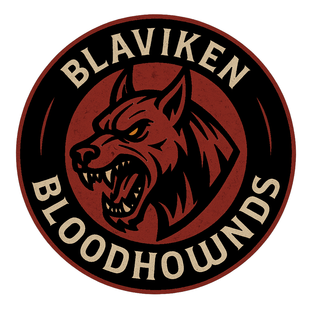 Blaviken Bloodhounds Logo